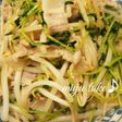 もやしと豆苗の炒め物♪
