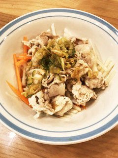豚しゃぶねぎぽんサラダ♡-レシピのメイン写真