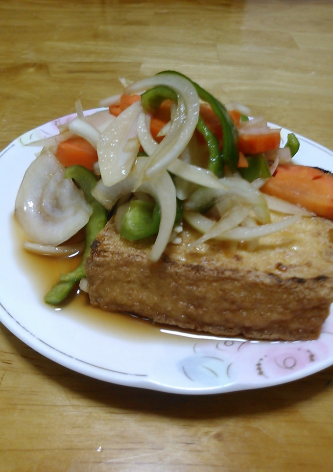 焼き厚揚げの南蛮漬け-レシピのメイン写真