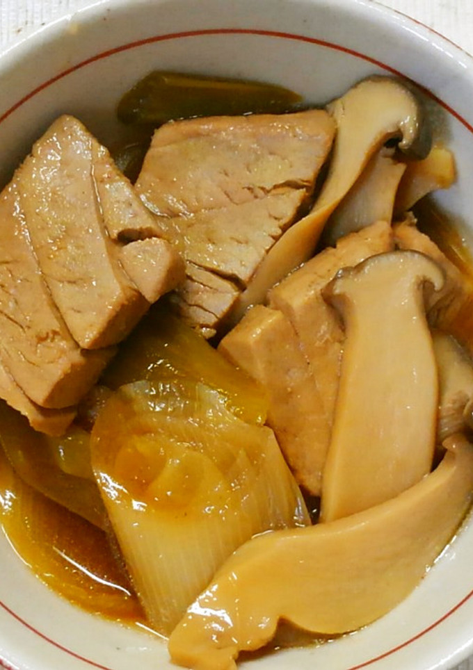簡単♬朝食にも❁マグロとエリンギの和風煮-レシピのメイン写真