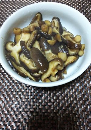 簡単！椎茸の源たれ煮。常備菜、お弁当にも-レシピのメイン写真