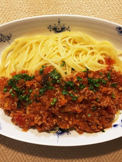 すりおろし野菜と果実のミートソース-レシピのメイン写真
