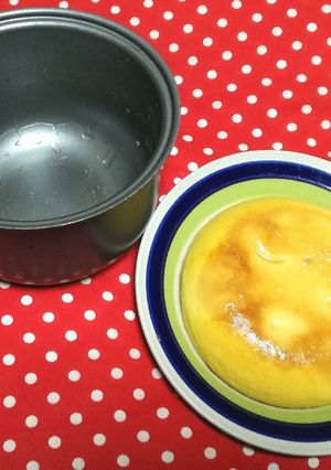 炊飯器ケーキ✨引っ付かない裏技！？-レシピのメイン写真