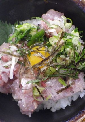 鯵のなめろう丼-レシピのメイン写真