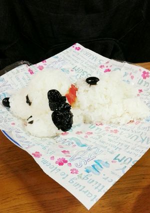 おにぎりデコ☆スヌーピー-レシピのメイン写真