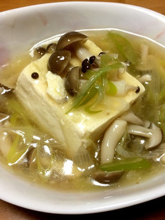 きのこたっぷりあんかけ生姜豆腐-レシピのメイン写真
