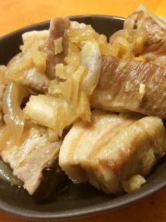 圧力鍋で生姜たっぷり豚角煮-レシピのメイン写真