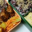 お弁当 生姜入りネギ醤油の卵焼き