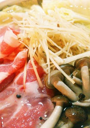 生姜鍋-レシピのメイン写真