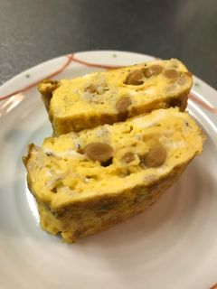 納豆としらす入り卵焼き-レシピのメイン写真