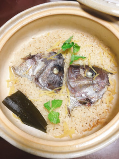 土鍋でふっくら 鯛飯-レシピのメイン写真