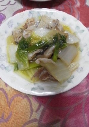 豚肉と白菜の煮込み-レシピのメイン写真