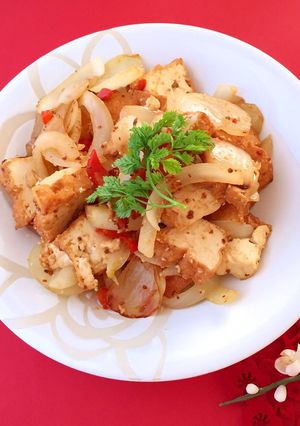 厚揚げクミンにんにく炒め-レシピのメイン写真