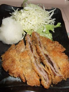とんかつ梅シソ入り(大根おろしのせ)-レシピのメイン写真