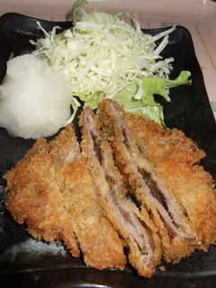 とんかつ梅シソ入り(大根おろしのせ)-レシピのメイン写真