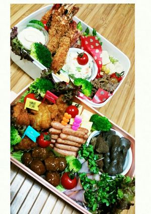 運動会のお弁当-レシピのメイン写真