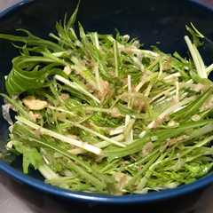 รูปของ 簡単！やみつき水菜サラダ☆