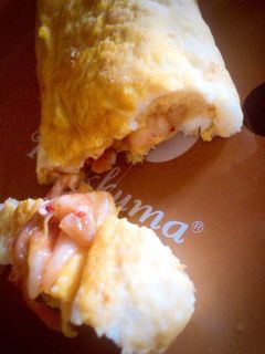 キムチとチーズ入りの卵焼き-レシピのメイン写真