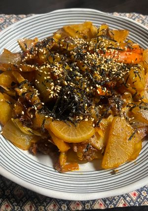 豚バラタッカルビ大根-レシピのメイン写真