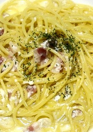 あっ！スキムミルクで簡単カルボナーラ風-レシピのメイン写真