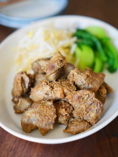 レバーのからしマヨネーズ炒め-レシピのメイン写真