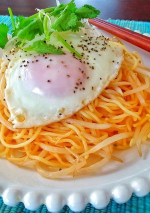 もやしだけで絶品♪パッタイ風焼きそば-レシピのメイン写真