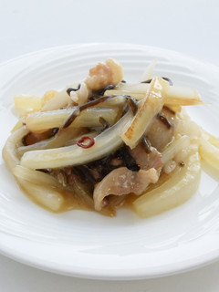 白菜の塩こんぶ香味炒め-レシピのメイン写真
