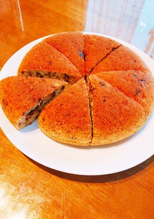 炊飯器で！甘酒のケーキ〜チョコバナナ〜-レシピのメイン写真