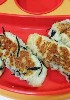 離乳食 ひじきとしらすの手づかみ料理-レシピのメイン写真