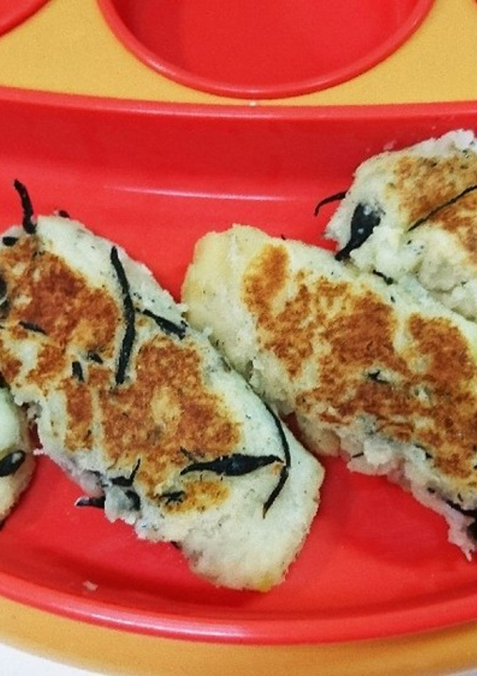 離乳食 ひじきとしらすの手づかみ料理-レシピのメイン写真