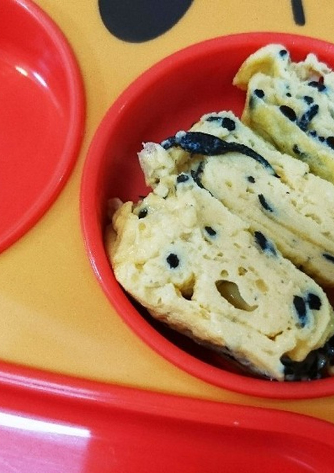 ひじきの卵焼き-レシピのメイン写真