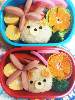 幼稚園(年少)双子のお弁当12-レシピのメイン写真