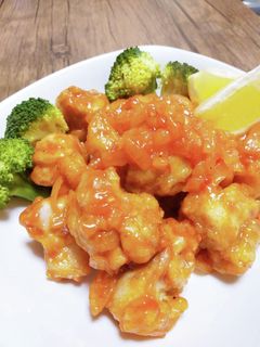 お弁当にも☆調味料2つの簡単鶏チリ-レシピのメイン写真