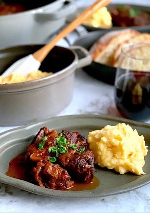 柔らかで美味しい*牛スネ肉赤ワイン煮-レシピのメイン写真