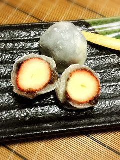 切り餅が大変身!レンジで簡単フルーツ大福-レシピのメイン写真