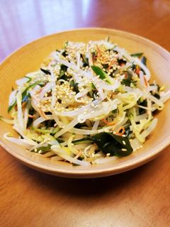 もやしとわかめの中華風ナムル-レシピのメイン写真