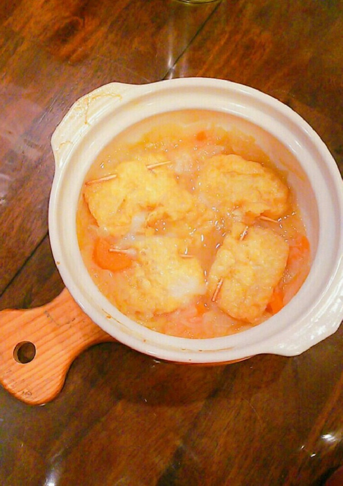 ずぼらでOK！野菜と餅巾着の簡単おでん♪-レシピのメイン写真
