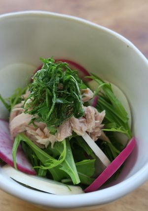 かぶと水菜のサラダby草津市-レシピのメイン写真