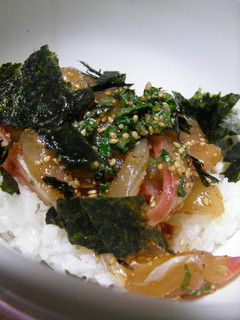 【男の料理】鯛のづけ丼-レシピのメイン写真