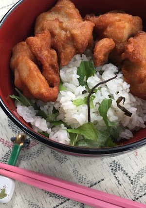 私流の唐揚げ丼-レシピのメイン写真