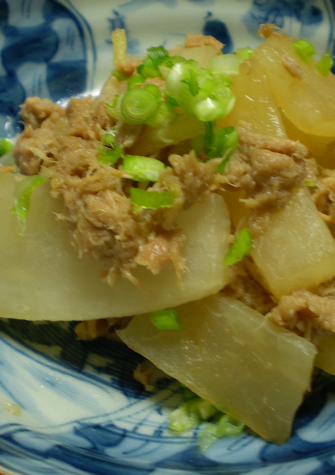ツナ缶と大根の炒め煮-レシピのメイン写真