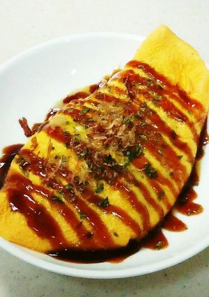 餅入り豚平焼き-レシピのメイン写真