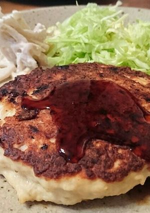豆腐入りつくねハンバーグ-レシピのメイン写真