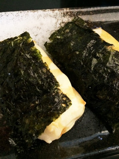 チーズと韓国のりの餅-レシピのメイン写真