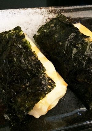 チーズと韓国のりの餅-レシピのメイン写真