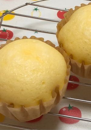たまご蒸しパン-レシピのメイン写真