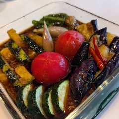 夏野菜の揚げ浸し-レシピのメイン写真