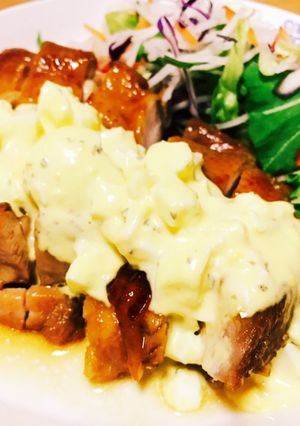 照り焼きチキン〜タルタルソース添え〜-レシピのメイン写真