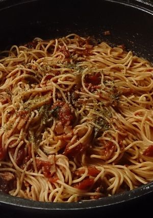 トマトパスタ-レシピのメイン写真