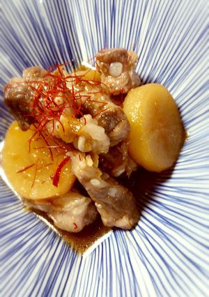 白ごはんに合う豚軟骨と大根煮付け♡-レシピのメイン写真
